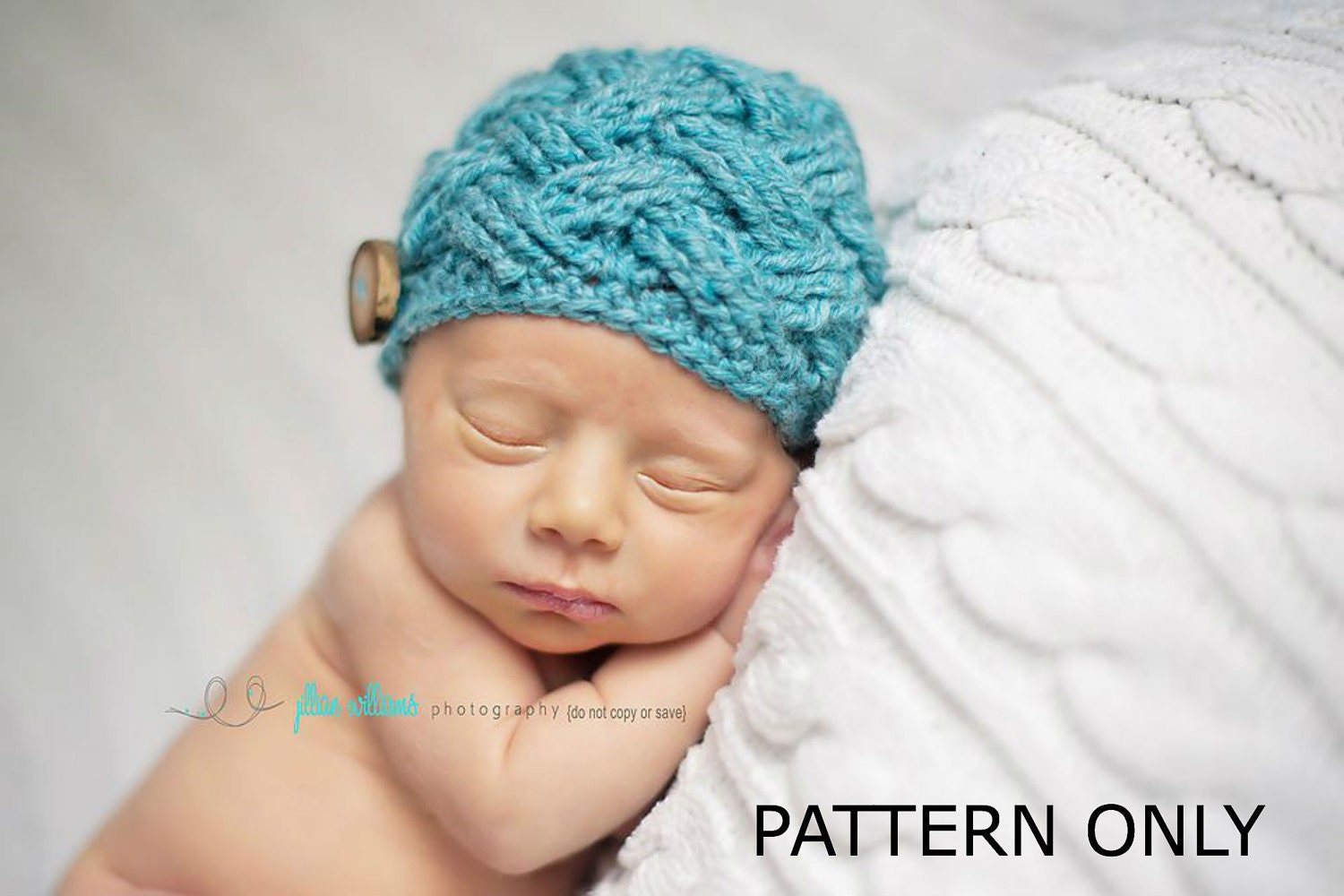 Entrelac beanie -CROCHET PATTERN