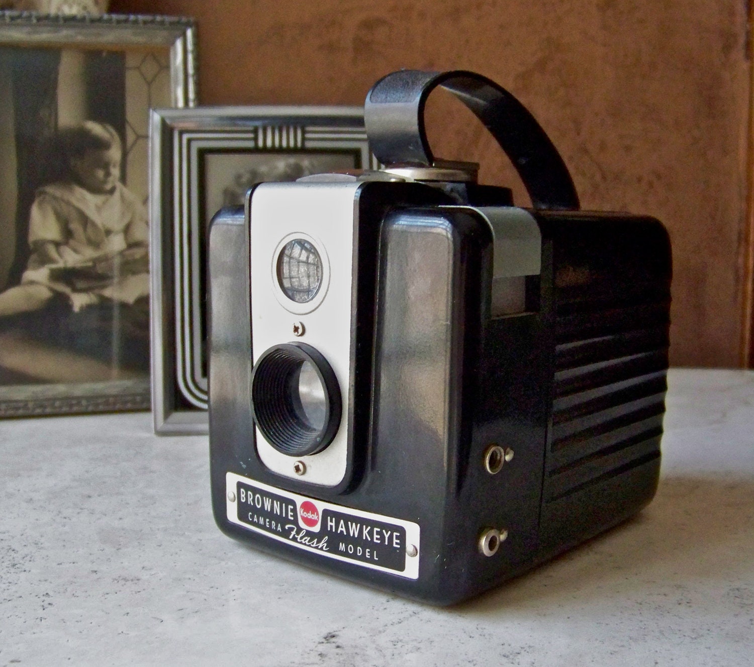 Vintage Kodak Brownie Hawkeye Camera