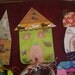 Whimsical Houses -Laminated Bookmarks with Ribbons and Trims- set of 6