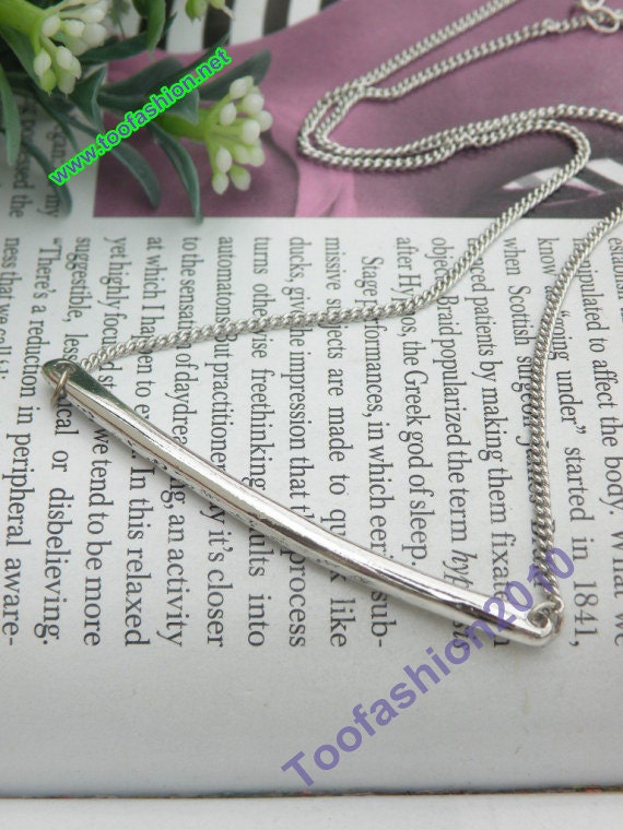 Pretty retro silver punk 1 pendant necklace pendant jewelry vintage style