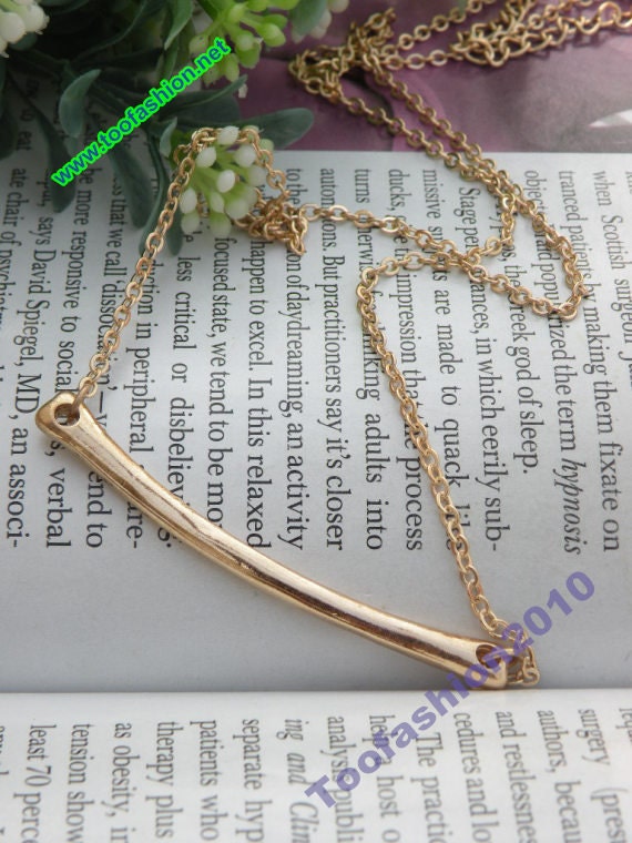 Pretty retro gold punk 1 pendant necklace pendant jewelry vintage style