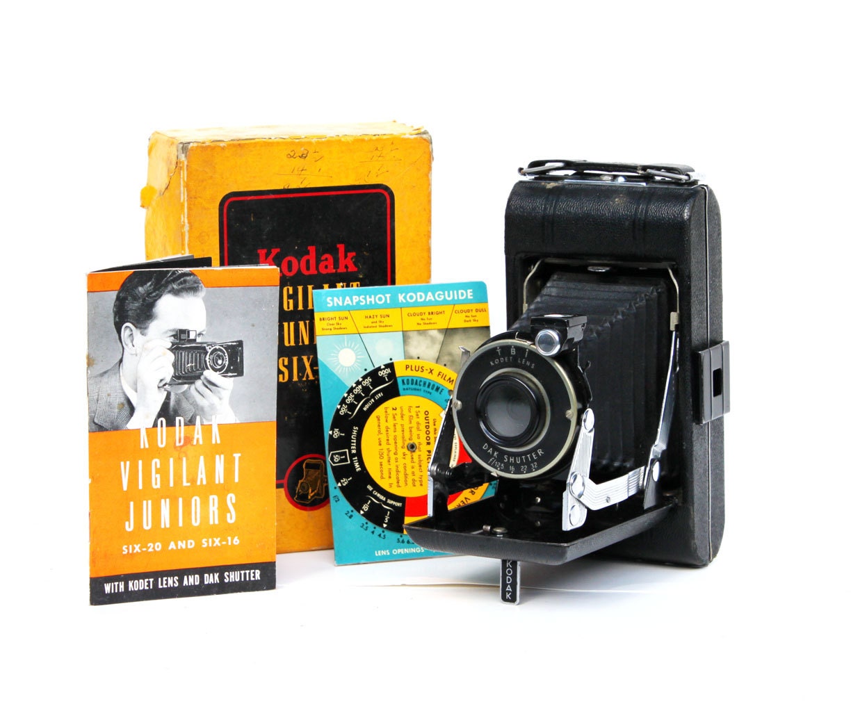 Antique Kodak Vigilant Junior Six-20 camera