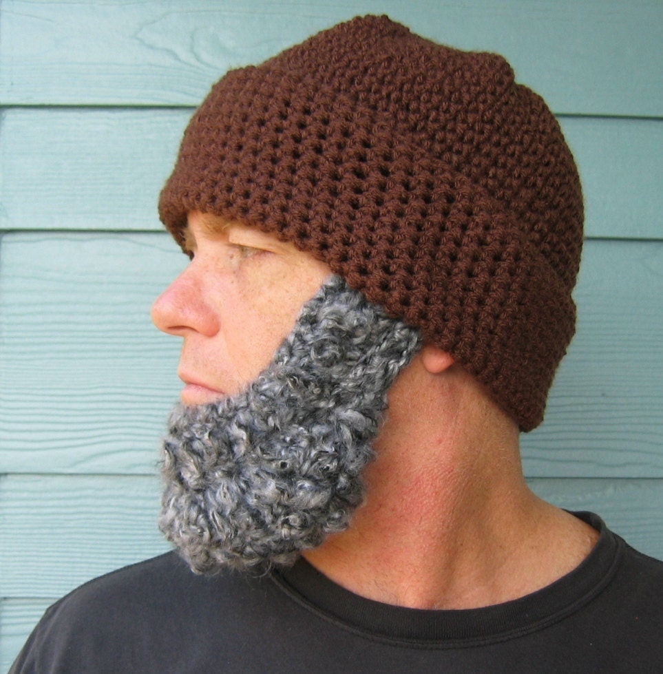 PATTERN Beard Beanie PATTERN Santa Claus Hat -Photo Tutorial in PDF- p127