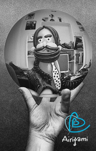 Escher Reflecting Globe - Framed Limited Edition Print