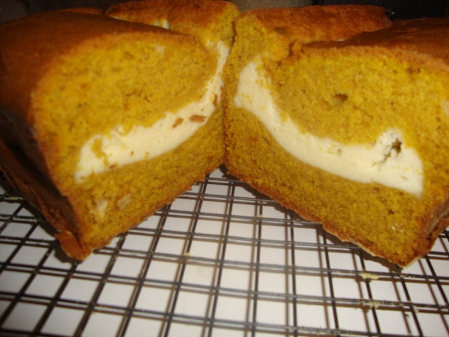 2 pumpkin cream cheese loaves- fall baked goods- thanksgiving- holidays- made to order- moist- creamy