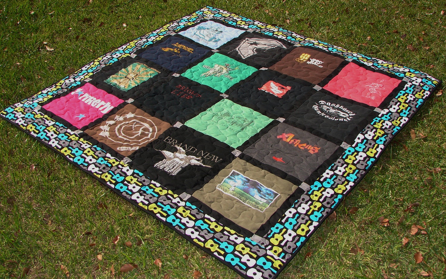 T-shirt Quilt -Made to Order (16 Blocks)