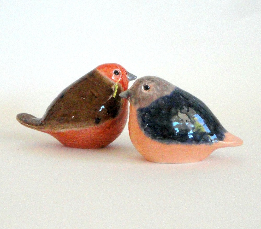 clay lovebirds