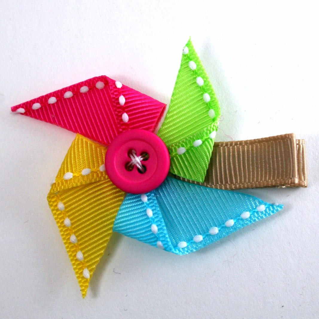 Pinwheel Hair Clip