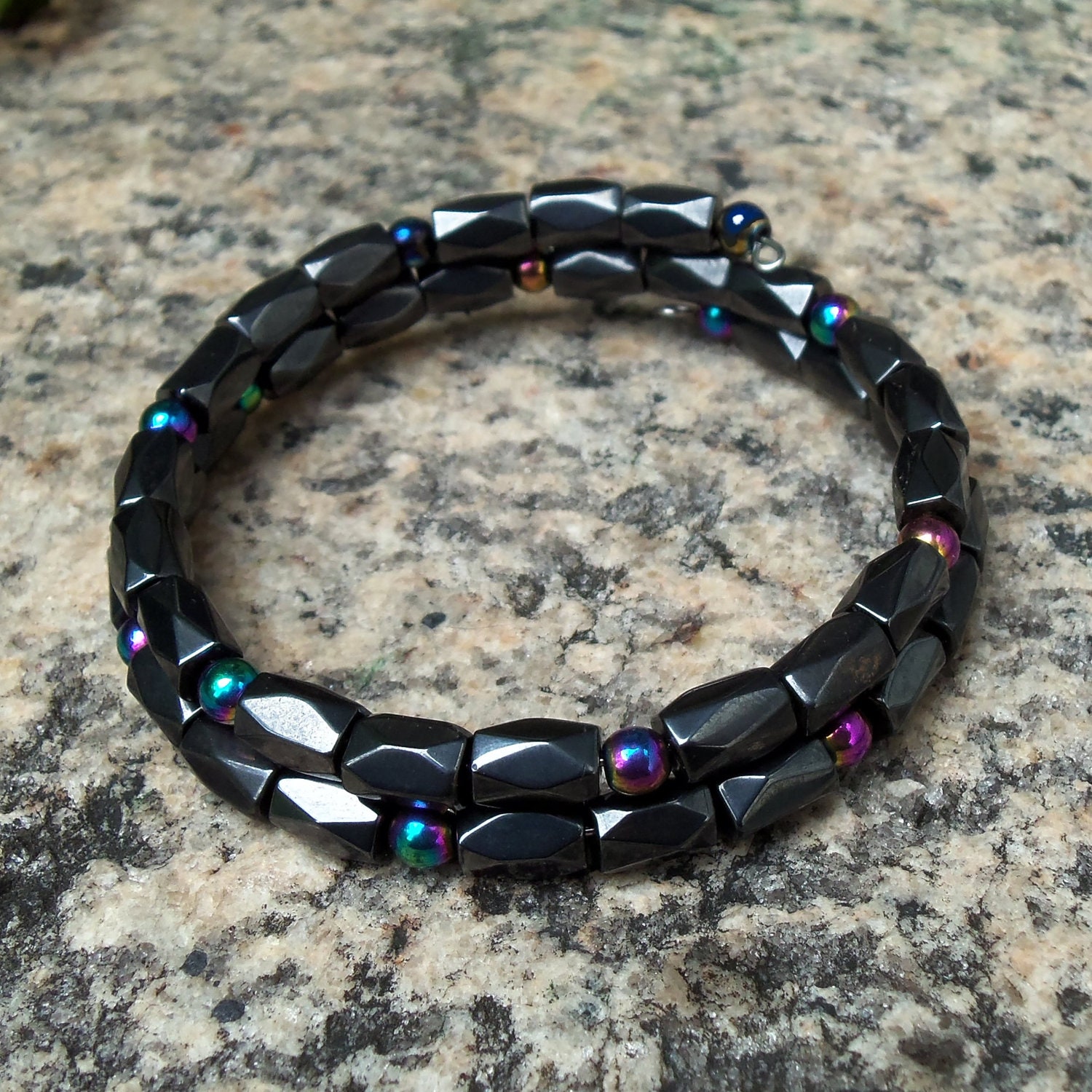 Magnetic Hematite, Healing Therapeutic Bracelet