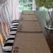 Burlap Place Mats Set of Four (eat, chow, relish, nourish)