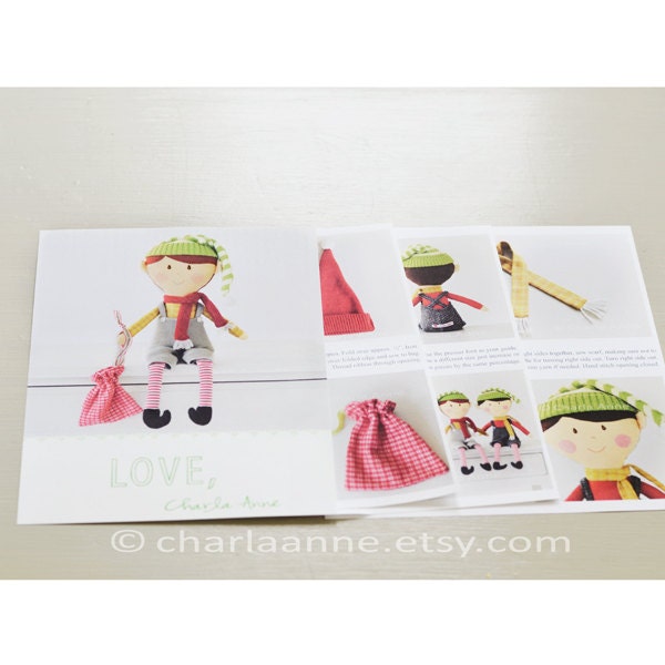 elf doll pdf pattern/tutorial