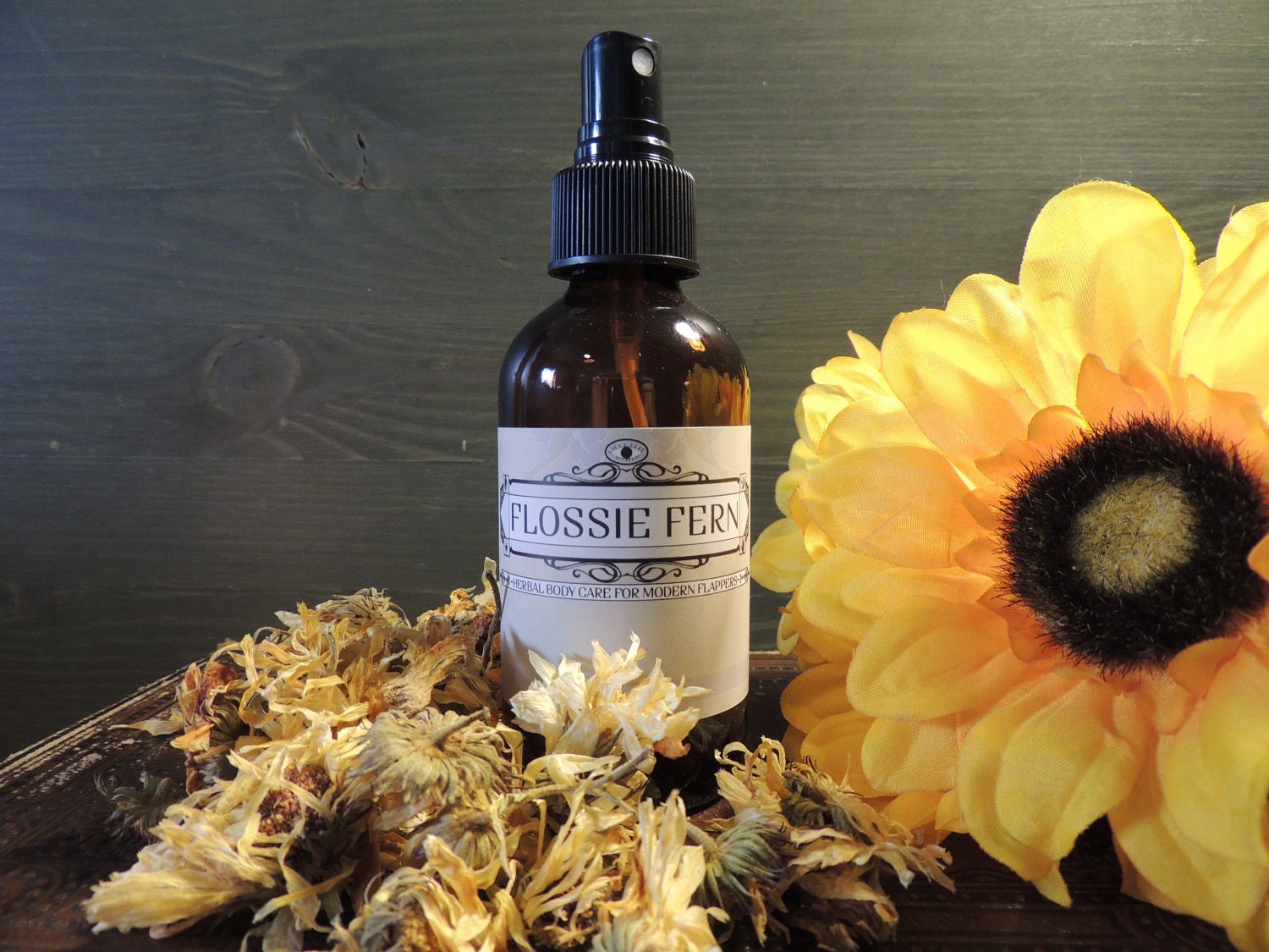 Herbal Hydrosol Toner Calendula Lavender Flower Water