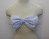 Seersucker Bow Bandeau