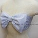 Seersucker Bow Bandeau and Bikini