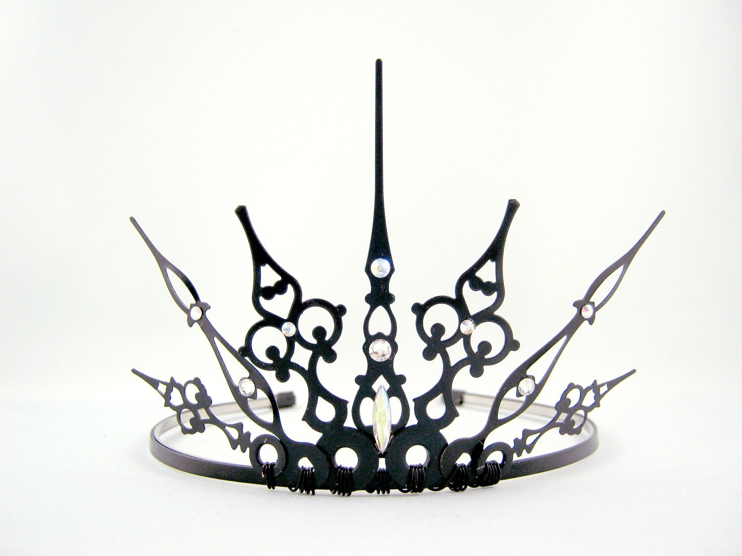 black filigree