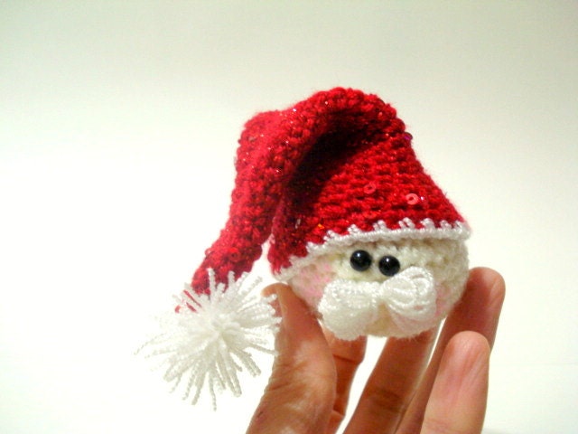 Pattern - Amigurumi Santa Claus Pattern, Crocheted Santa Pattern, Christmas Gifts, Christmas ornaments, Tutorial