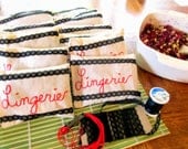 Custom Designed Jasmine/Rosebud/Vanilla Scented Sachet