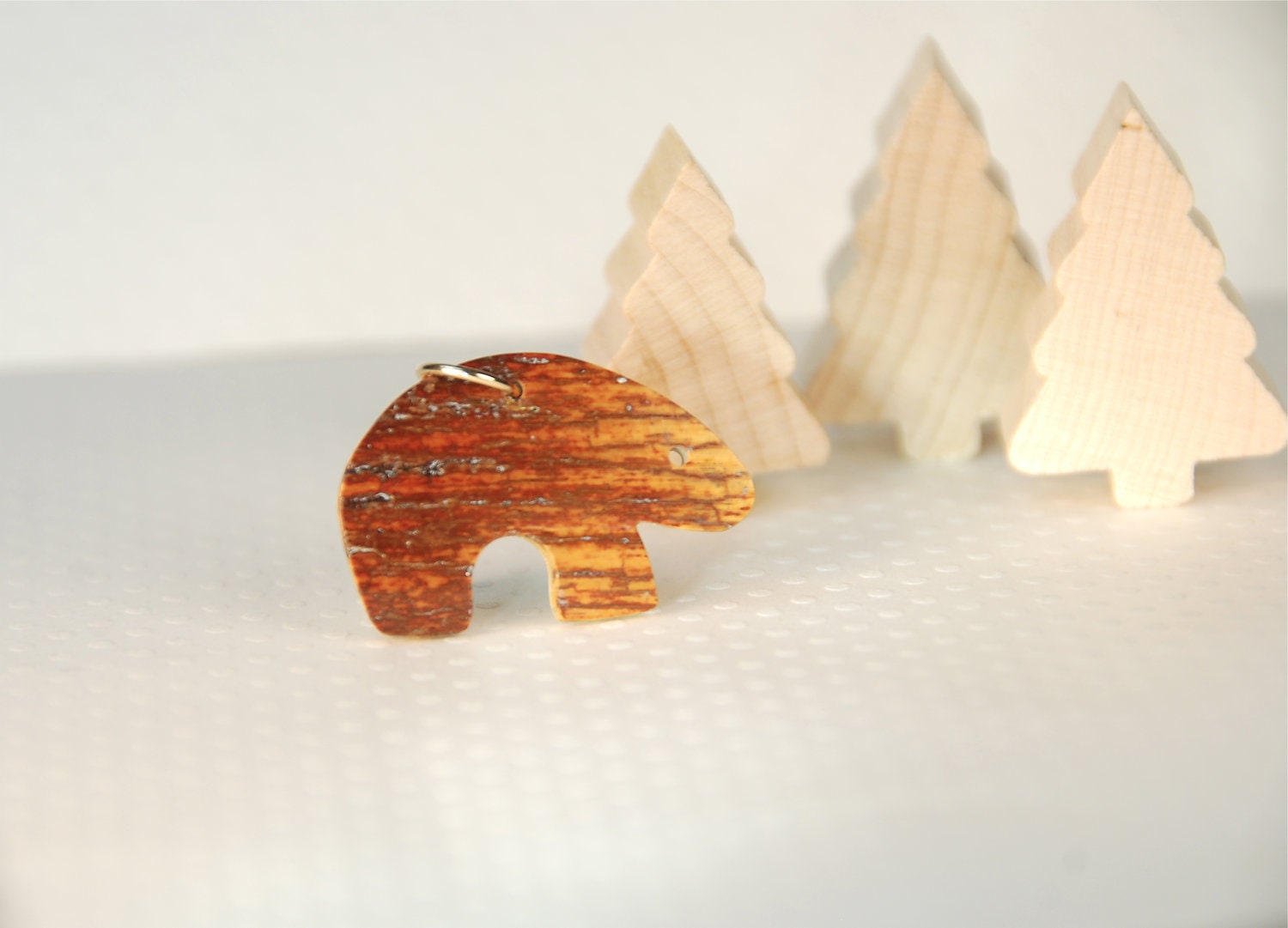 Bear Brown Mastodon Ivory Totem - ThePolkadotMagpie