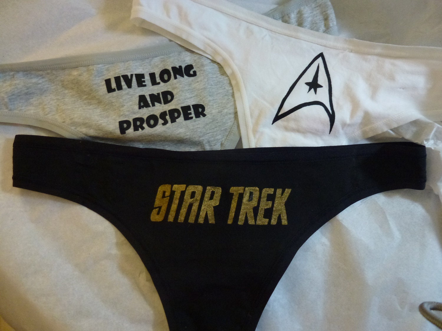 Star Trek Triple Panty Set