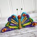 The Very Hungry Caterpillar - Beautiful Butterfly - Clay Cake Topper