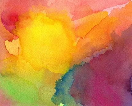 Abstract Art Print, Large, Heart and Soul