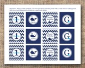 Printable Whale Birthday Cupcake Toppers Il_170x135