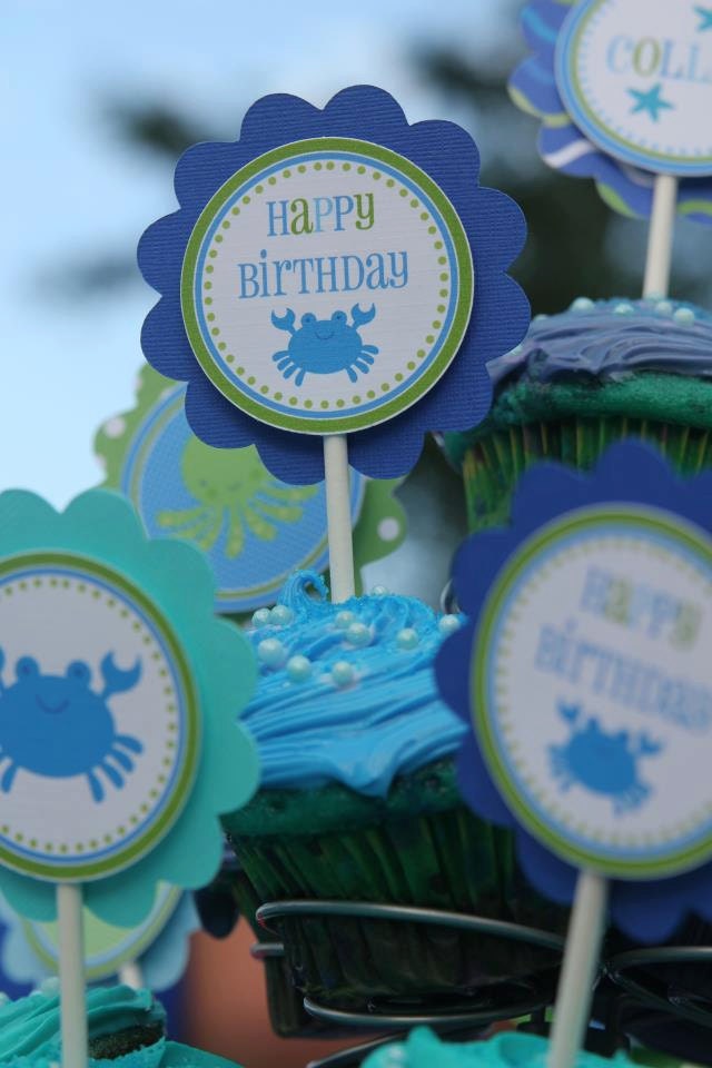Blue Sea Collection: Cupcake Toppers Il_170x135