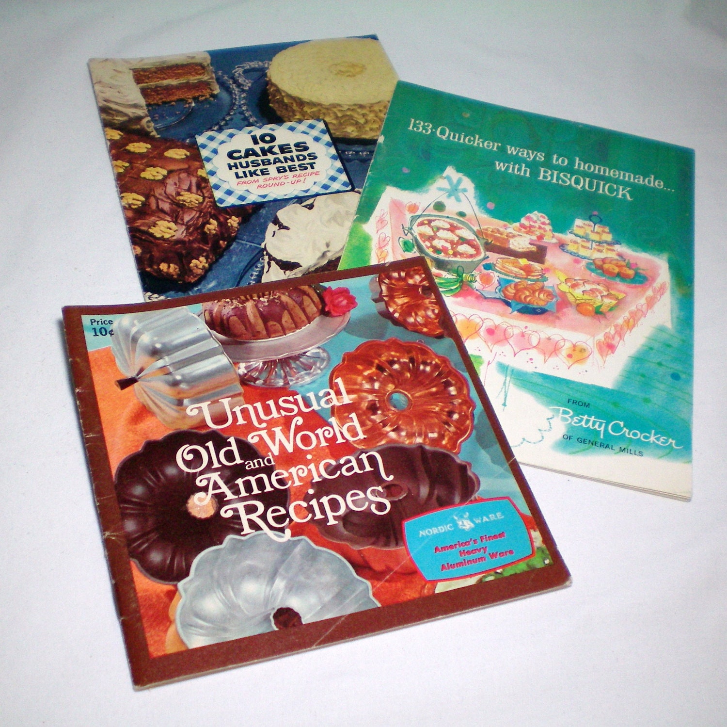 Vintage - Lot of 3 Cookbooks