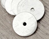 40pcs Tibetan silver Flat Round Spacer Beads 17x17mm TS3142