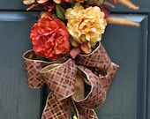 Fall Wreath, Autumn Wreath, Fall Flowers Swag Bouquet