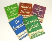 Collection of 5 Vintage 60s Spanish Language Books - Theatrical Plays