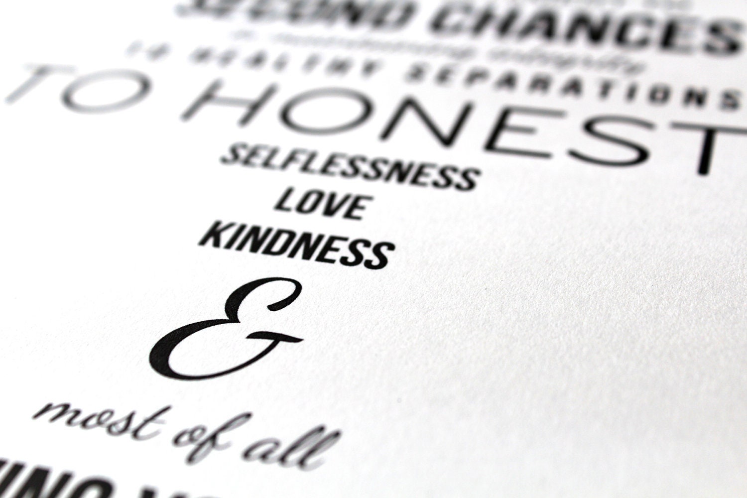 Across the Pond Blogger Megan Stearn's Printable Quote Typography . Download and Print Image . 8x10 and 5x7 Included
