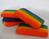 Rainbow Sugar Cookies -One Dozen (12)