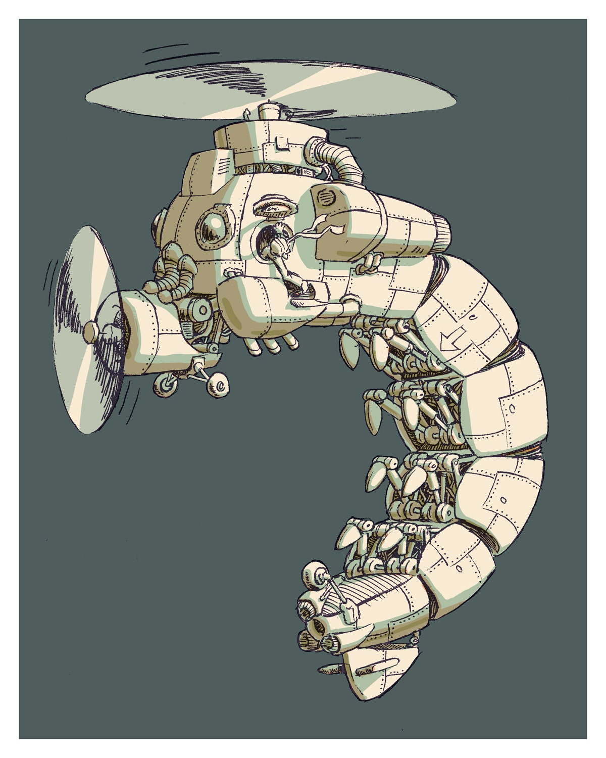 Whirlygig  Print: The Helimantis