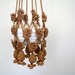 hanging floral Macrame planter