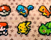 8Bit Pokemon Cupcake Toppers
