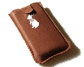 iPhone 4 case / iPod touch case sleeve pouch felt