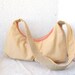 Slouchy Bag Hobo Hand Bag peach lace Shoulder Bag