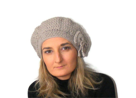 hand-crocheted hat, beige hat ,women crochet hat ,fashion accessories ,winter trend ,for her, 2013 trends