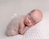 Loose knit wrap- Knit Mohair Wrap- Large Stitch- Newborn Baby Wrap- Newborn Photography Prop- 14 colors available