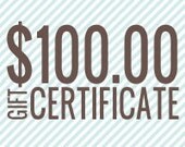 E & LuLu Gift Certificate