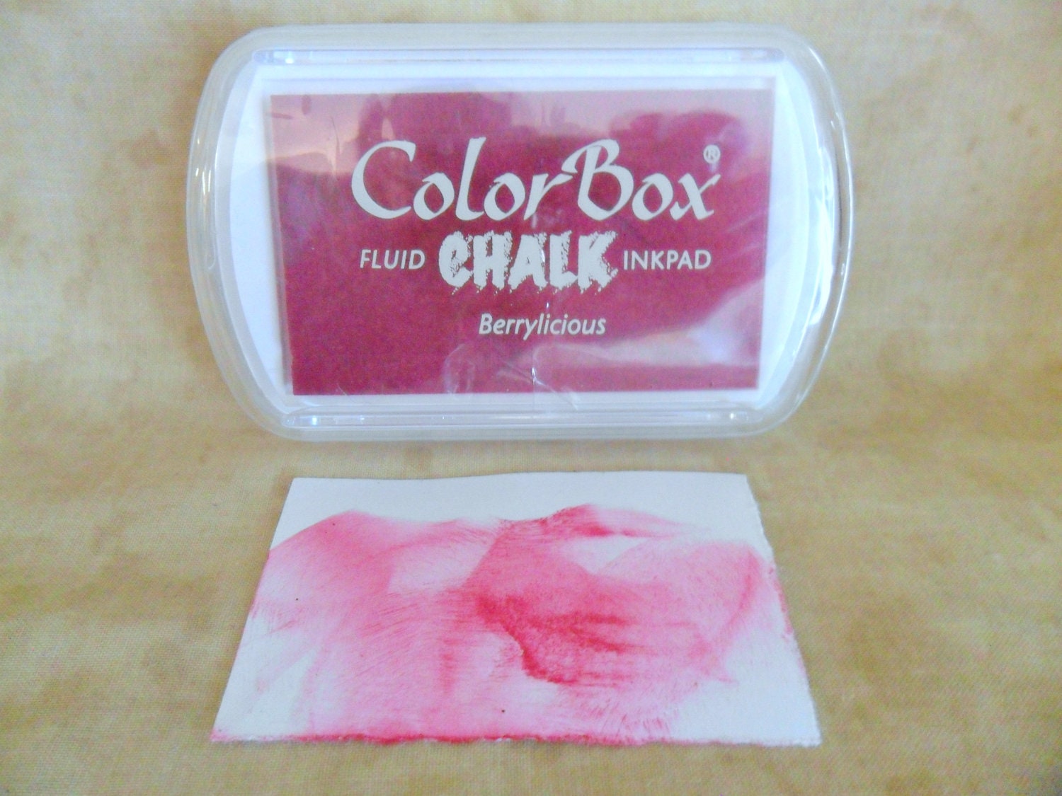 Berrylicious Pink Chalk Ink Stamp Pad by Colorbox-SALE