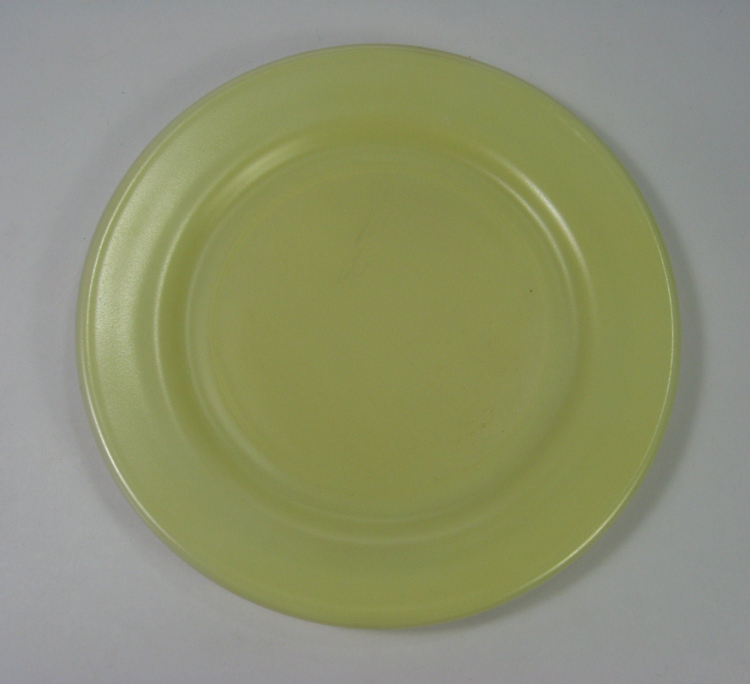 SALE - Yellow Hazel Atlas New Century Little Hostess Plate Lt102