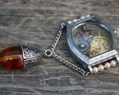 Yesterday - Upcycled Vintage Watch Necklace