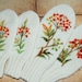 Reserved Cindy ......Kit of white rowan berries mittens for mother and daughter
