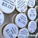 Set of (15) Chore Magnets: Custom Chore Chart System