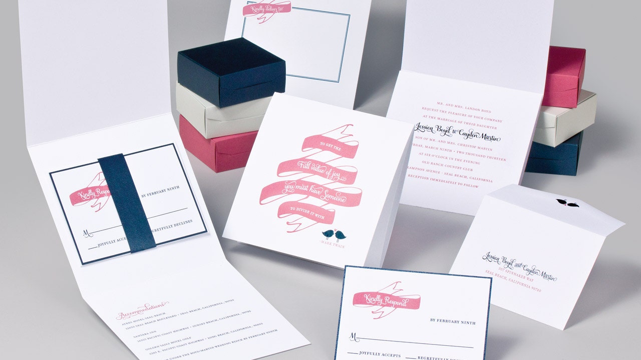 Jessica & Cayden Wedding Invitation