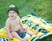 Green Bay Packers Closed Stitch Newsboy Hat/Beanie (Item 1)