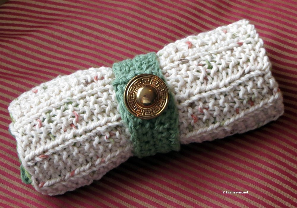 Mug Rug or Dish Cloth or Wash Cloth or Snack Mat - Set of Three