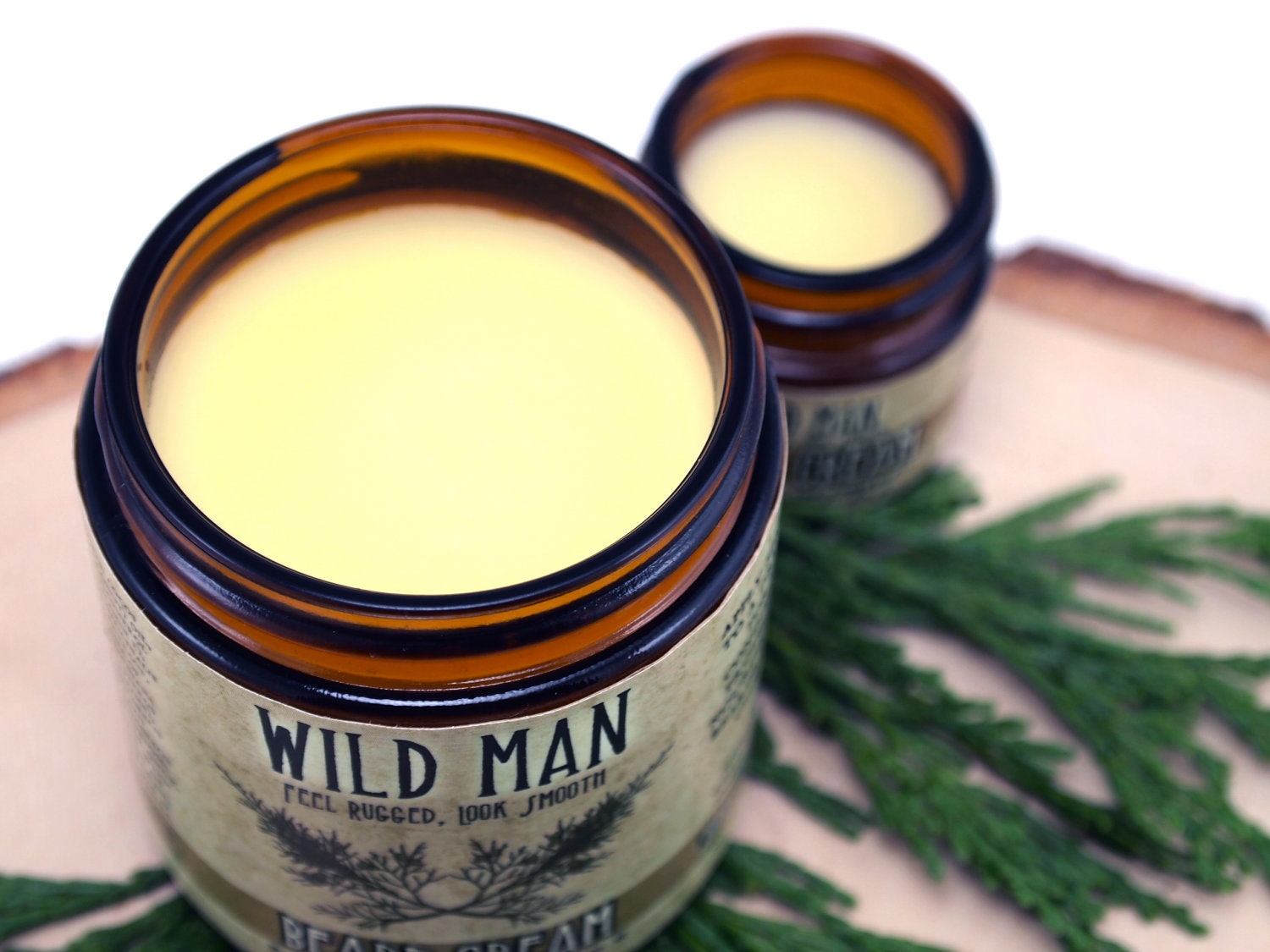 Beard Conditioner Cream Wild Man Beard Softener 4oz